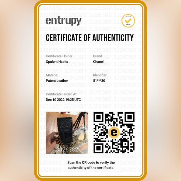 Chanel vintage patent cell phone holder - Picture 13 of 13